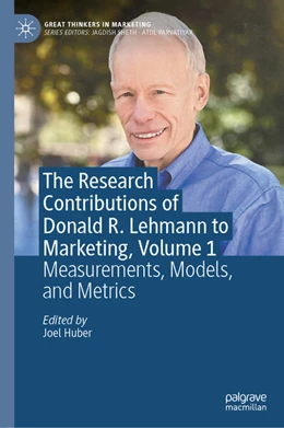 Abbildung von Huber | The Research Contributions of Donald R. Lehmann to Marketing, Volume 1 | 1. Auflage | 2026 | beck-shop.de