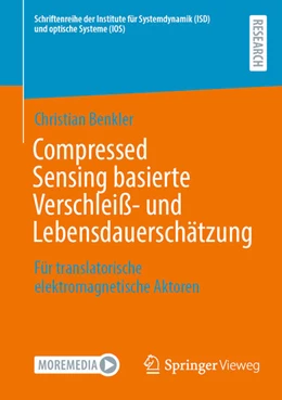 Abbildung von Benkler | Compressed Sensing basierte Verschleiß- und Lebensdauerschätzung | 1. Auflage | 2026 | beck-shop.de