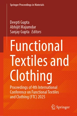 Abbildung von Gupta / Majumdar | Functional Textiles and Clothing | 1. Auflage | 2026 | beck-shop.de