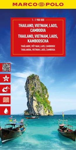 Abbildung von MARCO POLO Reisekarte Thailand, Vietnam 1:1,9 Mio. | 12. Auflage | 2026 | beck-shop.de