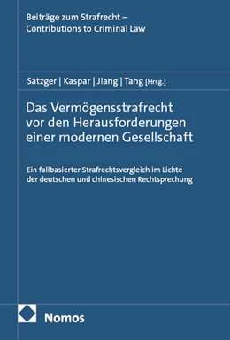 Abbildung von Satzger / Kaspar | Das Vermögensstrafrecht vor den Herausforderungen einer modernen Gesellschaft | 1. Auflage | 2026 | beck-shop.de
