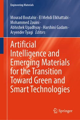 Abbildung von Boutahir / Elkhattabi | Artificial Intelligence and Emerging Materials for the Transition Toward Green and Smart Technologies | 1. Auflage | 2026 | beck-shop.de