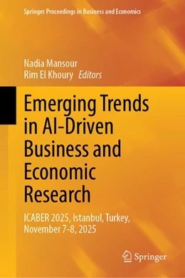 Abbildung von Mansour / El Khoury | Emerging Trends in AI-Driven Business and Economic Research | 1. Auflage | 2026 | beck-shop.de