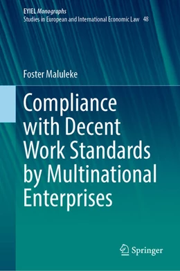 Abbildung von Maluleke | Compliance with Decent Work Standards by Multinational Enterprises | 1. Auflage | 2026 | beck-shop.de