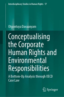 Abbildung von Davaanyam | Conceptualising the Corporate Human Rights and Environmental Responsibilities | 1. Auflage | 2026 | beck-shop.de
