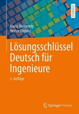 Abbildung von Steinmetz / Dintera | Lösungsschlüssel Deutsch für Ingenieure | 3. Auflage | 2026 | beck-shop.de