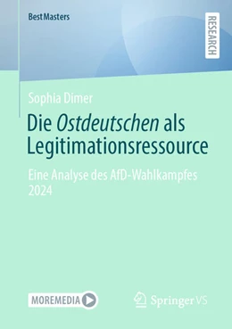Abbildung von Dimer | Die Ostdeutschen als Legitimationsressource | 1. Auflage | 2026 | beck-shop.de