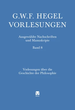 Abbildung von Hegel / Jaeschke | Vorlesungen über die Geschichte der Philosophie. Teil 3 | 1. Auflage | 2026 | 8 | beck-shop.de