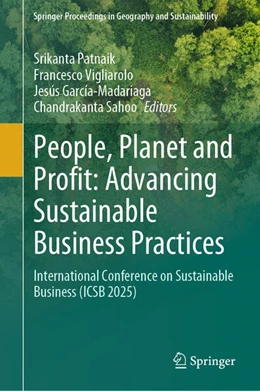 Abbildung von Patnaik / Vigliarolo | People, Planet and Profit: Advancing Sustainable Business Practices | 1. Auflage | 2026 | beck-shop.de