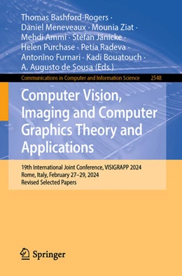 Abbildung von Bashford-Rogers / Meneveaux | Computer Vision, Imaging and Computer Graphics Theory and Applications | 1. Auflage | 2026 | beck-shop.de