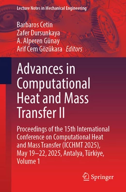 Abbildung von Cetin / Dursunkaya | Advances in Computational Heat and Mass Transfer II | 1. Auflage | 2026 | beck-shop.de