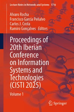 Abbildung von Rocha / Peñalvo | Proceedings of 20th Iberian Conference on Information Systems and Technologies (CISTI 2025) | 1. Auflage | 2026 | beck-shop.de