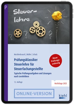 Abbildung von Mecklenbrauck / Müller | Prüfungsklassiker Steuerlehre für Steuerfachangestellte | 12. Auflage | 2026 | beck-shop.de