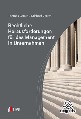 Abbildung von Zerres | Rechtliche Herausforderungen für das Management in Unternehmen | 1. Auflage | 2026 | beck-shop.de