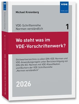 Abbildung von Kreienberg | Wo steht was im VDE-Vorschriftenwerk? 2026 | 1. Auflage | 2026 | 1 | beck-shop.de