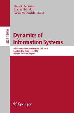 Abbildung von Moosaei / Belavkin | Dynamics of Information Systems | 1. Auflage | 2026 | beck-shop.de