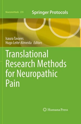 Abbildung von Tavares / Leite-Almeida | Translational Research Methods for Neuropathic Pain | 1. Auflage | 2026 | beck-shop.de