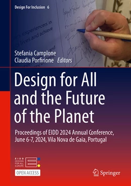 Abbildung von Camplone / Porfirione | Design for All and the Future of the Planet | 1. Auflage | 2026 | beck-shop.de