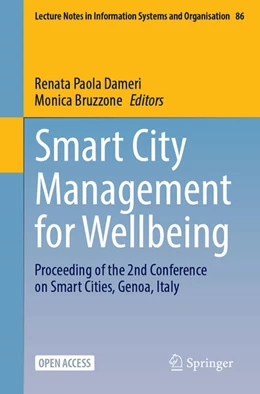 Abbildung von Dameri / Bruzzone | Smart City Management for Wellbeing | 1. Auflage | 2026 | beck-shop.de