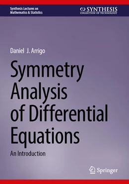 Abbildung von Arrigo | Symmetry Analysis of Differential Equations | 2. Auflage | 2026 | beck-shop.de