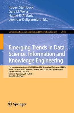 Abbildung von Stahlbock / Weiss | Emerging Trends in Data Science, Information and Knowledge Engineering | 1. Auflage | 2026 | beck-shop.de