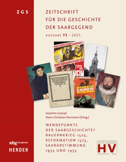Abbildung von Conrad / Herrmann | Zeitschrift für die Geschichte der Saargegend | 1. Auflage | 2026 | beck-shop.de