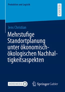 Abbildung von Christian | Mehrstufige Standortplanung unter ökonomisch-ökologischen Nachhaltigkeitsaspekten | 1. Auflage | 2026 | beck-shop.de