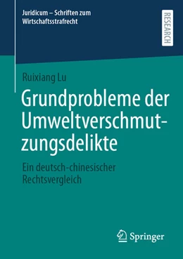 Abbildung von Lu | Grundprobleme der Umweltverschmutzungsdelikte | 1. Auflage | 2026 | beck-shop.de
