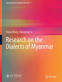Abbildung von Wang / Cai | Research on the Dialects of Myanmar | 1. Auflage | 2026 | beck-shop.de