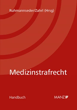 Abbildung von Ruhmannseder / Zahrl | Medizinstrafrecht | 1. Auflage | 2026 | beck-shop.de