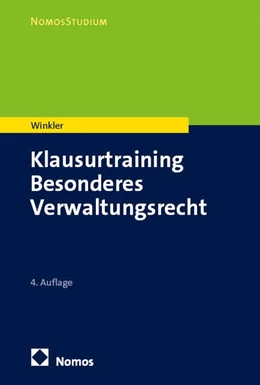 Abbildung von Winkler | Klausurtraining Besonderes Verwaltungsrecht | 4. Auflage | 2026 | beck-shop.de