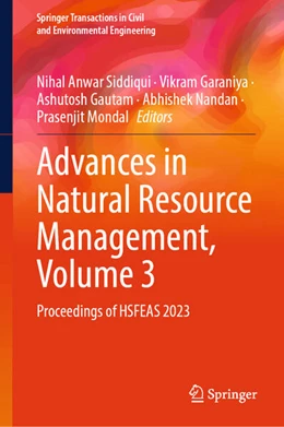 Abbildung von Siddiqui / Garaniya | Advances in Natural Resource Management, Volume 3 | 1. Auflage | 2026 | beck-shop.de