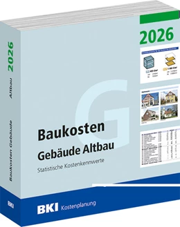 Abbildung von BKI Baukosteninformationszentrum Deutscher Architektenkammern | BKI Baukosten Gebäude Altbau 2026 | 1. Auflage | 2026 | beck-shop.de