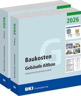 Abbildung von BKI Baukosteninformationszentrum Deutscher Architektenkammern | BKI Baukosten Gebäude + Positionen Altbau 2026 | 1. Auflage | 2026 | beck-shop.de