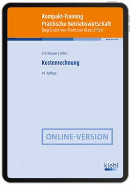 Abbildung von Olfert / Britzelmaier | Kompakt-Training Kostenrechnung | 10. Auflage | 2026 | beck-shop.de
