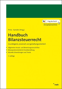 Abbildung von Prinz / Kanzler | Handbuch Bilanzsteuerrecht | 5. Auflage | 2026 | beck-shop.de