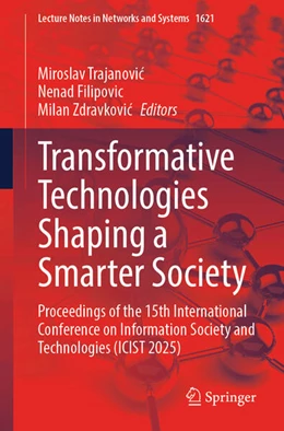 Abbildung von Trajanovic / Filipovic | Transformative Technologies Shaping a Smarter Society | 1. Auflage | 2026 | beck-shop.de