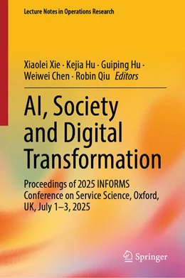 Abbildung von Xie / Hu | AI, Society and Digital Transformation | 1. Auflage | 2026 | beck-shop.de