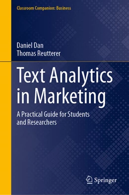 Abbildung von Dan / Reutterer | Text Analytics in Marketing | 1. Auflage | 2026 | beck-shop.de