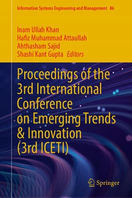 Abbildung von Khan / Attaullah | Proceedings of the 3rd International Conference on Emerging Trends & Innovation (3rd ICETI) | 1. Auflage | 2026 | beck-shop.de
