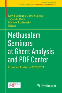 Abbildung von Gomez Cobos / Rana | Methusalem Seminars at Ghent Analysis and PDE Center | 1. Auflage | 2026 | beck-shop.de