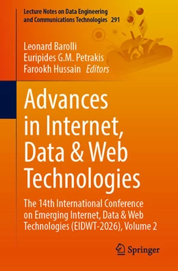 Abbildung von Barolli / Petrakis | Advances in Internet, Data & Web Technologies | 1. Auflage | 2026 | beck-shop.de