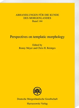 Abbildung von Meyer / Reintges | Perspectives on templatic morphology | 1. Auflage | 2026 | 144 | beck-shop.de