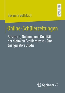 Abbildung von Vollstädt | Online-Schülerzeitungen | 1. Auflage | 2026 | beck-shop.de