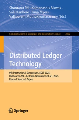 Abbildung von Pal / Biswas | Distributed Ledger Technology | 1. Auflage | 2026 | beck-shop.de