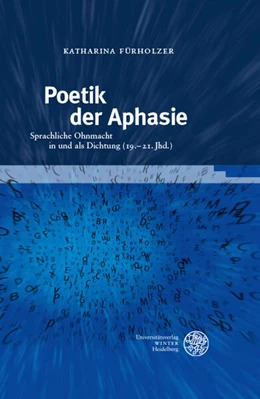 Abbildung von Fürholzer | Poetik der Aphasie | 1. Auflage | 2026 | 29 | beck-shop.de
