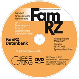 Abbildung von Schwab / Gottwald | FamRZ Datenbank | 35. Auflage | 2026 | beck-shop.de