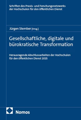 Abbildung von Stember | Gesellschaftliche, digitale und bürokratische Transformation | 1. Auflage | 2026 | beck-shop.de