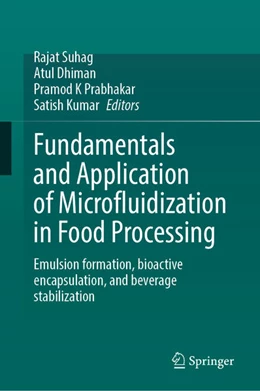 Abbildung von Suhag / Dhiman | Fundamentals and Application of Microfluidization in Food Processing | 1. Auflage | 2026 | beck-shop.de