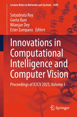 Abbildung von Roy / Rani | Innovations in Computational Intelligence and Computer Vision | 1. Auflage | 2026 | beck-shop.de